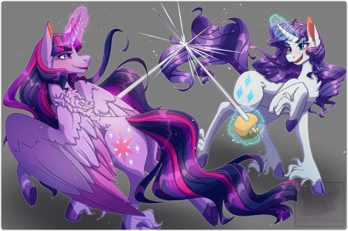 pastel-pony-pictures:  Commission for Haycartesiangeometry on