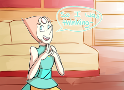 kurokoccheerio:  what if pearl got hiccups for the first time