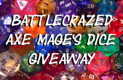 battlecrazed-axe-mage: It’s time for a very special giveaway!