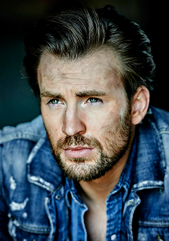 stuckysource:  Chris Evans photographed by Matthew Brookes for