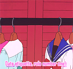 kaorunoyume:  Date etiquette rules by Usagi, be sure to follow