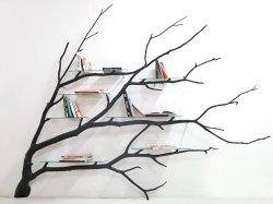 bookmania:  Brooklyn-based designer Sebastian Errazuriz’s “Tree