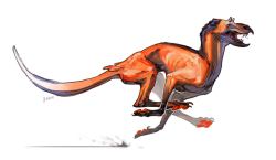 aeridanus:  Some color over a sketch from work today. Meep meep!