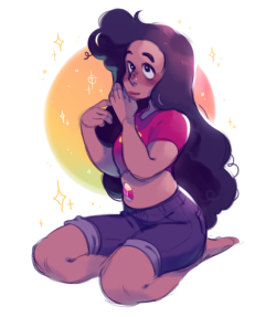 kingkimochi:i have never drawn stevonnie b4…. until now