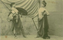 thosenaughtyvictorians:  “sexy gladiator” is an underused