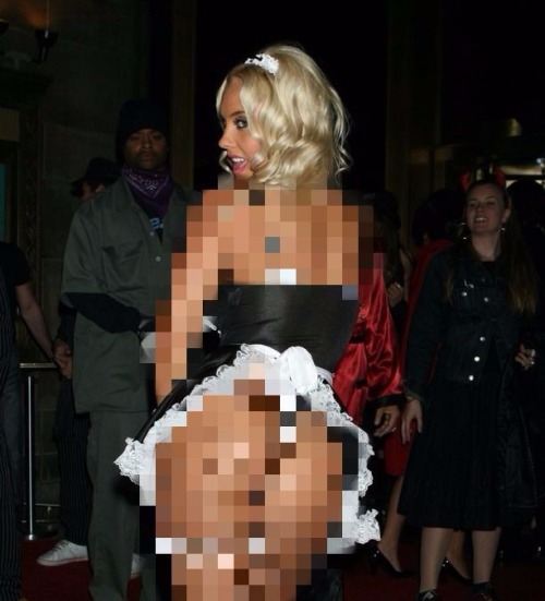 censored-by-chloe:  This French Maid won’t be dusting off your cage… you’re staying locked for another year.