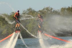 Bonzer, mate! (Sunshine Coast Flyboard Experience, Australia)