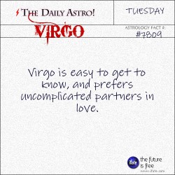 dailyastro:  Virgo 7809: Visit The Daily Astro for more facts