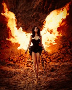 scatteredsplatteredspun:The power of a Phoenix. “Up then, fair