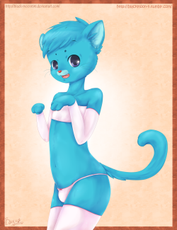 shadow-the-kitsune-coffeeshop:  Gumball by Blacky-Moon