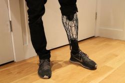 sweatmorebleedless:  that—fit—girl:   3D printed prosthesis.