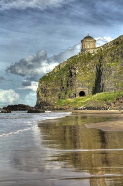 travellightboxblog:  bluepassions:  Mussenden Temple, Northern