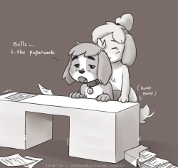 nsfwcobaltsnow:“Paperwork can wait”Mmnf~ >//w//>