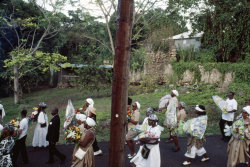 unearthedviews:  GUADELOUPE. Petit  Canal. 2009. Funeral for