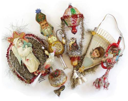 blondebrainpower:Dresden Star Ornaments are lovingly hand-crafted