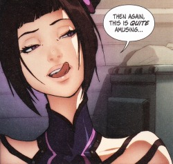 comics-and-things: Yes, Juri. Quite.  (from Street Fighter Legends: