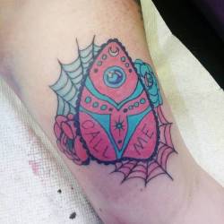 Planchette  Thank youu.    #ink #tattoos #chelsea #boston  #ravenseyeink