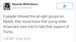 freedomjusticewarrior:  yayfeminism:  Siyanda Mohutsiwa on the