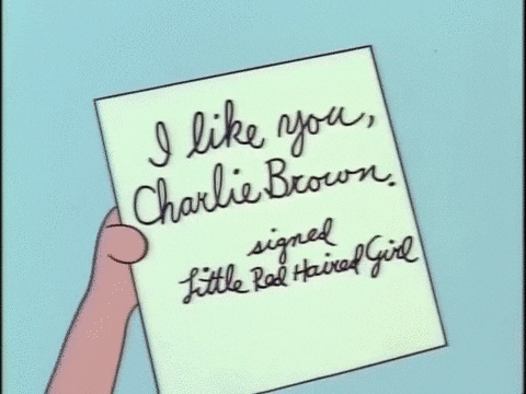 blondebrainpower:  Be My Valentine Charlie Brown, 1975