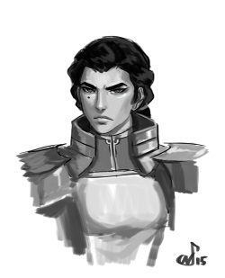nikkipet:  Trying to get my game on by a warm up with wifey Kuvira.