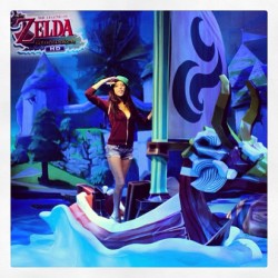 Nintendo was just one giant photo-op. #zelda #superawesome  (at E3)