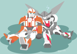 zeroble:  Wheeljack and Ratchet   Such cuties