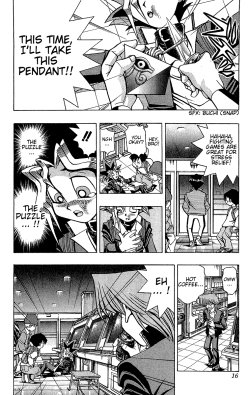 chuugakusei:  once in the ygo manga some guy at an arcade stole