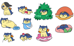 talonflames:  Neko Atsume but with Typhlosion 