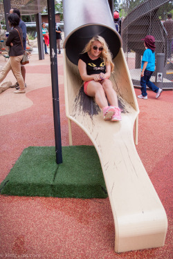 Let’s go down the slide!