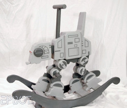laughingsquid:  AT-AT Rocker, A Custom-Built Rocking Horse Based