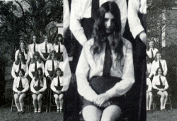  Young Kate Bush at St Joseph’s Convent Grammar School,1969.