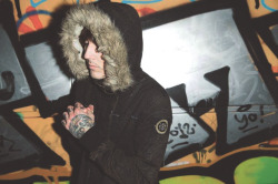 dancingtocaralarms:  Oli Sykes - Drop Dead Winter ‘13 Collection