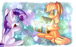 lyrabondaily:  White Diamonds for you Miss Rarity! Not Lyrabon,