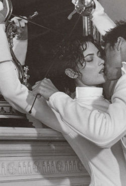 deseased: shalom harlow and marc vanderloo photographed by bruce