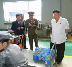 kimjongunlookingatthings:  looking at lubricant jars