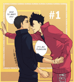 bisho-s: Haikyuu - KuroDai - day 1 by Bisho-s@kurodaiweekDay