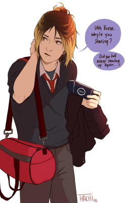 hachidraws:  Kenma’s hair grew out some more over the spring