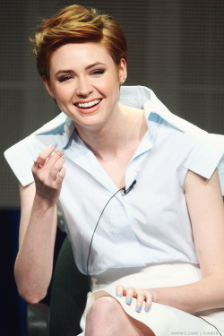 amywiliams:  Karen Gillan - 2014 Summer TCA Tour - July 15,