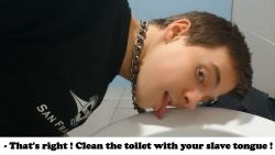 km-toilet-clean: Ask yourself what would KENTMASTER expect and