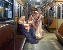 frenchmatte: renaissance paintings reconstructed in every day life.