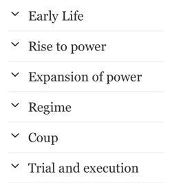 wifipasswords:  What my future Wikipedia page’s table of contents