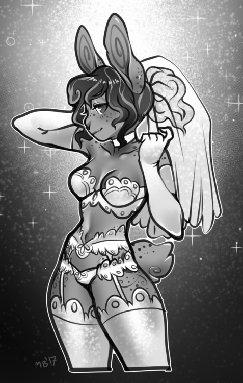 merriberry:  Some black and white commissions!  i have the best job in the world. i get handed cuties by cuties <3 Characters aren’t mine i just did some art 