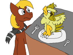 askbelgianwaffle: sometimes-shiny-pidgey:  Shiny bird gets trapped