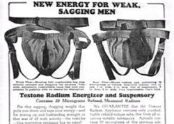 weirdvintage:  Are you a weak, sagging men?  Try strapping 20