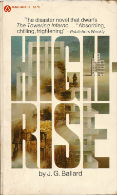 High Rise, by J.G. Ballard (Popular Library, 1978) From a charity