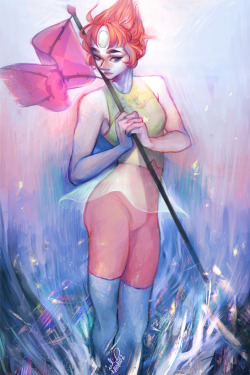 kholouz:  pearly pearl~ bOY it feels so good to paint again,