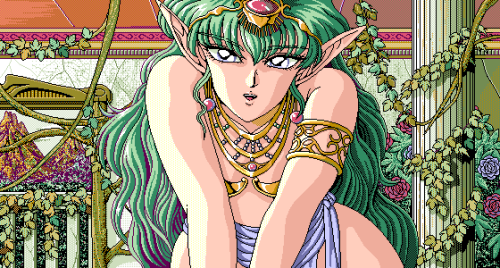 Slutty half naked priestess looking to give some one some hentai healing… sexual healing.