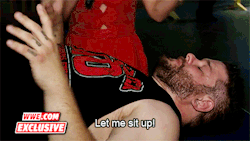 mithen-gifs-wrestling: Kevin Owens is the best comedian in the