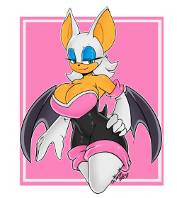 oki-doki-oppai: Rouge the Bat Commissions are open yes. Please