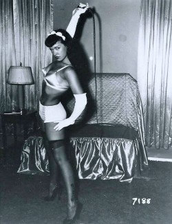 I was voted “most likely to be Bettie Page” in my